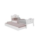 Ver imagem 2 de Cama Infantil Princesa Encantada com Cama Auxiliar Pura Magia