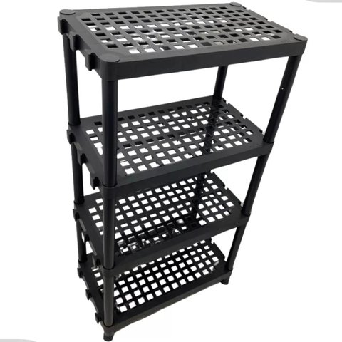 Estante Modular Grande Reforçada 4 Andar Plástico Util Plast