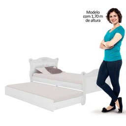 Cama Infantil Juvenil Provence Clean com Cama Auxiliar Pura Magia - 5