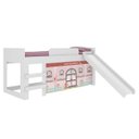 Ver imagem 3 de Cama Infantil com Escorregador Doce Casinha Joy Pura Magia