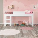 Ver imagem 2 de Cama Infantil com Escorregador Doce Casinha Joy Pura Magia