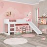 Cama Infantil com Escorregador Doce Casinha Joy Pura Magia - 1