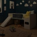 Ver imagem 5 de Cama Infantil com Escorregador e Lousa Multifuncional Pura Magia
