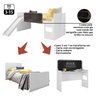 Cama Infantil com Escorregador e Lousa Multifuncional Pura Magia - 3