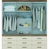 Guarda-Roupa Casal 6 Portas 9 Gavetas Mais Cômoda 1 Porta 4 Gavetas Santos Andirá - 3