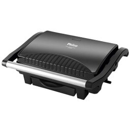 Sanduicheira e Grill Philco Press Titanium Inox Pgr08T 127V - 1