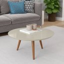 Ver imagem 1 de Mesa de Centro Patrimar Luna 680 com Rodízios