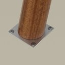 Ver imagem 3 de Mesa de Centro Patrimar Luna 680 com Rodízios