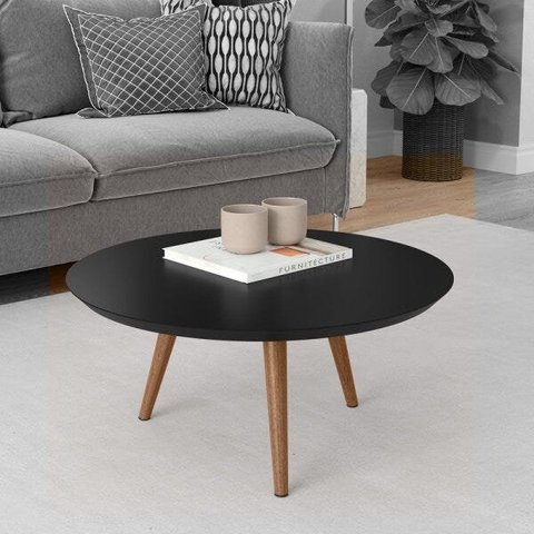 Mesa de Centro Patrimar Luna 680 com Rodízios