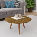 Ver imagem 1 de Mesa de Centro Patrimar Luna 680 com Rodízios