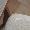 Ver imagem 4 de Conjunto Sala de Jantar Mesa Lisboa Hexagonal Freijó com 4 Cadeiras Palha Sintética 100% Mdf Freijó/