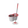Vassoura Wap Mop Giratória Cesto em Inox Fw006947 - Cinza - 1