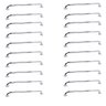 Alça de Apoio Inox Barra 70cm Kit 20 Unidades Acessibilidade Segurança Idoso Cadeirante Deficiente B - 1