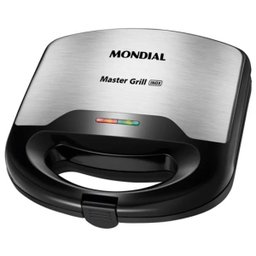 Sanduicheira Grill Mondial Master 2 em 1 S-20 Inox - 127V - 1