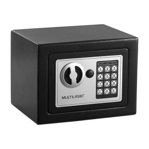 Cofre Eletrônico Of007 Multilaser - Preto