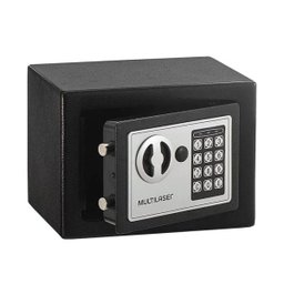 Cofre Eletrônico Of007 Multilaser - Preto - 2
