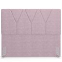 Ver imagem 6 de Cabeceira Cama Box Casal Queen 160cm Aura Suede W01 Rosê - Mpozenato