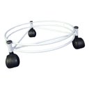 Ver imagem 1 de Suporte para Botijão ou Vaso com 3 Rodinhas Reforçado Branco 45kg - Nv500p