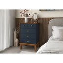 Ver imagem 2 de Cômoda 5 Gavetas Azul