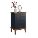 Ver imagem 1 de Cômoda 5 Gavetas Azul