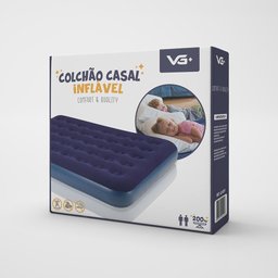 Colchão Inflável Casal Flocked Comfort Vg Plus - 5