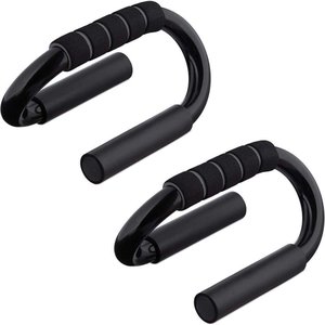 Apoio para Flexao de Bracos - Preto