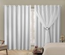 Ver imagem 3 de Cortina Blackout PVC 6,00m X 2,50m Com Voil Branco