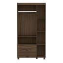 Ver imagem 4 de Roupeiro 3 Portas e 2 Gavetas Clara Tela