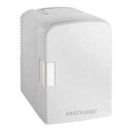 Mini Geladeira Multilaser Auto 6L Retrô Branca - Trivolt - 1 Mini Geladeira Multilaser Auto 6L Retrô Branca - Trivolt - 1