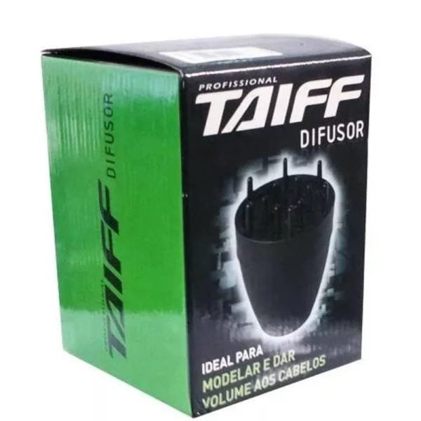 Difusor Modelador Taiff Universal - Preto - 2