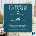 Ver imagem 7 de Kit Colcha Casal King Pérola 100%algodao 200 Fios Super Elegante:vanilla