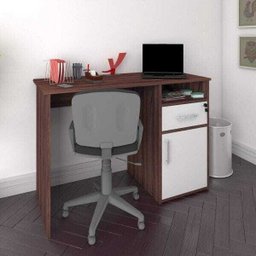 Escrivaninha 1 Porta 1 Gaveta com Chave 1 Nicho Artany - 12