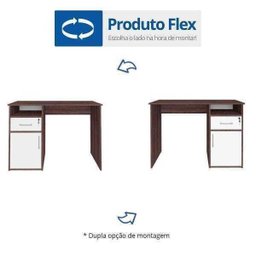 Escrivaninha 1 Porta 1 Gaveta com Chave 1 Nicho Artany - 6