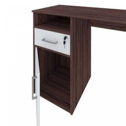 Escrivaninha 1 Porta 1 Gaveta com Chave 1 Nicho Artany - 11