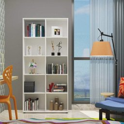 Estante Multiuso 10 Nichos Clean Artany - 1