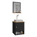 Ver imagem 1 de Gabinete Banheiro Lima Cuba Tulipa Bco Torn Valv Click Inox