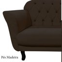 Ver imagem 7 de Namoradeira Decorativa Dália Bouclé Marrom