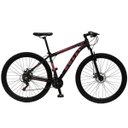 Ver imagem 1 de Bicicleta Esportiva Aro 29 Shimano 21 Marcha Suspensão Freio a Disco 531 Quadro 18 Alumínio Preto