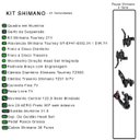 Ver imagem 4 de Bicicleta Esportiva Aro 29 Shimano 21 Marcha Suspensão Freio a Disco 531 Quadro 18 Alumínio Preto