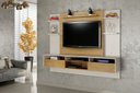 Ver imagem 3 de Home Suspenso Status para TVs de ate 60 Polegadas Valdemoveis Off White/Cinamomo