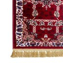 Ver imagem 6 de Tapete Persa Royal Vermelho 50x100cm Fio Acetinado - Decoração para Quarto e Sala