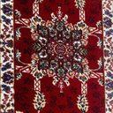 Ver imagem 5 de Tapete Persa Royal Vermelho 50x100cm Fio Acetinado - Decoração para Quarto e Sala