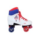 Ver imagem 2 de Patins Derby Retro Arlequina Super Hero Girls Bel Sports - 34/35 - Branco - 32mm