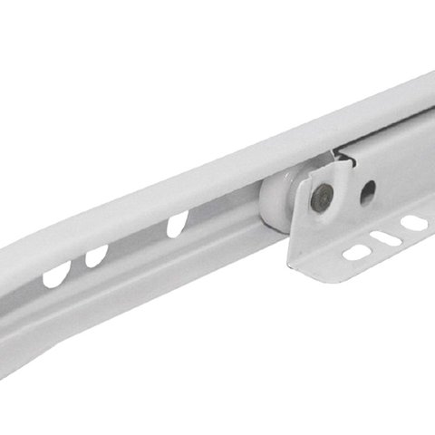 Kit Promocional C/ 4 Corrediças Metálicas Bigfer 300 Mm Epóxi Branca + 32 Pf Mad C.Ch. 4,0 X 12