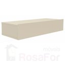 Ver imagem 4 de Aparador Nicho Sala Suspenso 1 Gaveta 080 Nobre Off White - Gelius