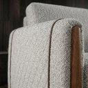 Ver imagem 7 de Poltrona Decorativa Aurora Pes Madeira Boucle Tce 1018 Moll