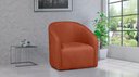 Ver imagem 1 de Poltrona Decorativa Lara Veludo Terracota - Lm Decor
