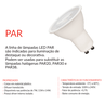 Lampada Dicroica Mr16 Pix Gu10 3000k 4.8w - 6