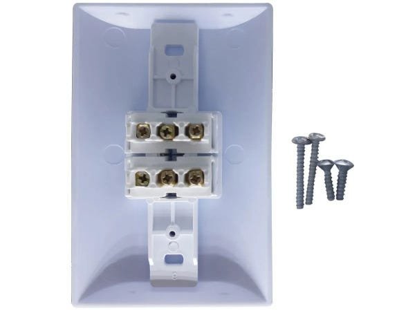 Interruptor Paralelo 2 Teclas 10A Com Placa Espelho Branco - 30 Unidades - 4