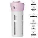 Ver imagem 2 de Garrafa Dispenser Portátil 4 Em 1 Shampoo Gel Cremes Rosa Viagens Loção
